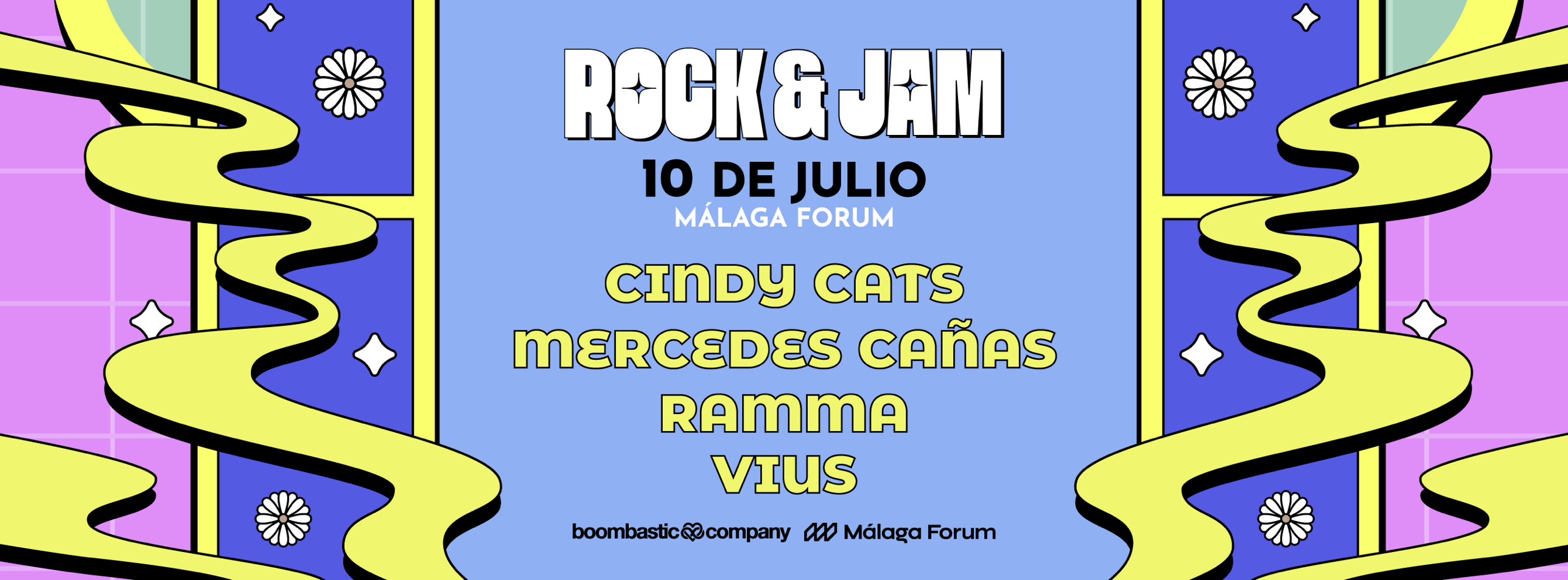 Rock & Jam - 10 de julio en Málaga Forum